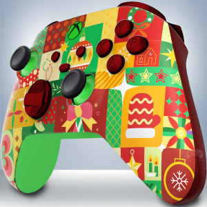 Christmas Wrapping looking left