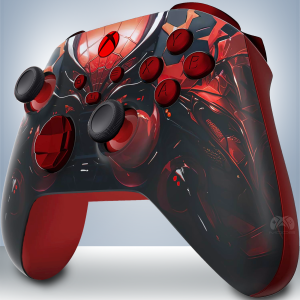 Spiderman looking left